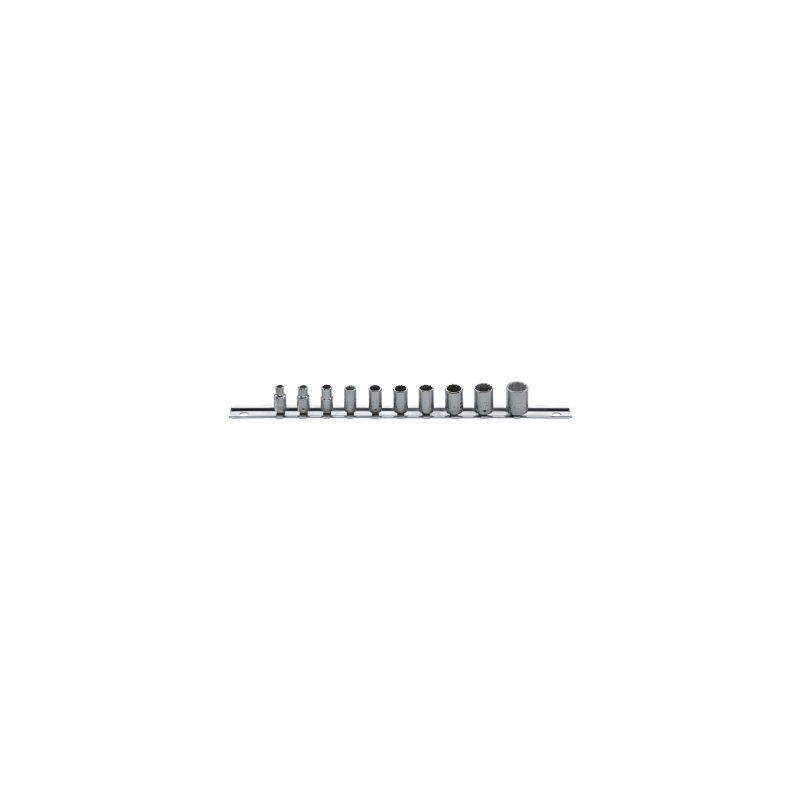 STAHLWILLE Sockets Set nº 40aD on Rail (10 un.) STAHLWILLE Sockets Set nº 40aD on Rail (10 un.)