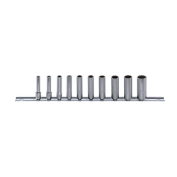STAHLWILLE Sockets Set 1/4' nº 40aDL on Rail (10 un.)