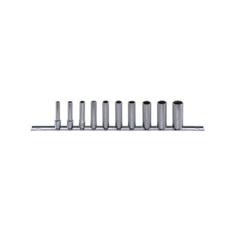STAHLWILLE Sockets Set 1/4' nº 40aDL on Rail (10 un.)