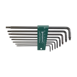 STAHLWILLE Key Wrench for Inside TORX® Screws Set, Extra Long (8 un.)