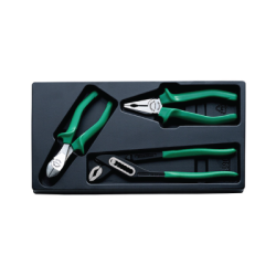 Juego de 3 Alicates, Cromados nº 6704 STAHLWILLE