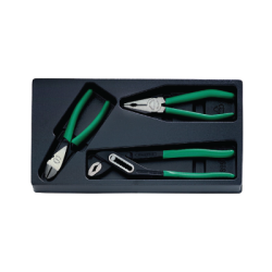 STAHLWILLE Set with 3 Pliers, Polished nº 6705