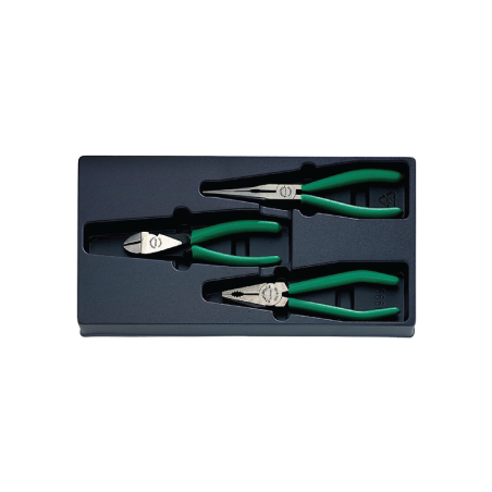 STAHLWILLE Set with 3 Pliers, Polished nº 6706