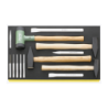 STAHLWILLE TCS 1/3 Tray System with Hammers + Punches + Chisels (13 un.)