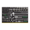 STAHLWILLE TCS 3/3 Tray System with Sockets 108 piece 7770 g