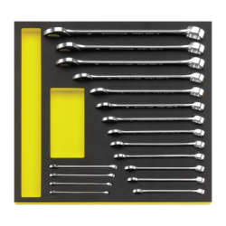 STAHLWILLE TCS 2/3 Tray System with Combination Spanners nº 13 1552 g (17 un.)