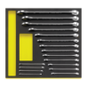 STAHLWILLE TCS 2/3 Tray System with Combination Spanners nº 13 1552 g (17 un.)
