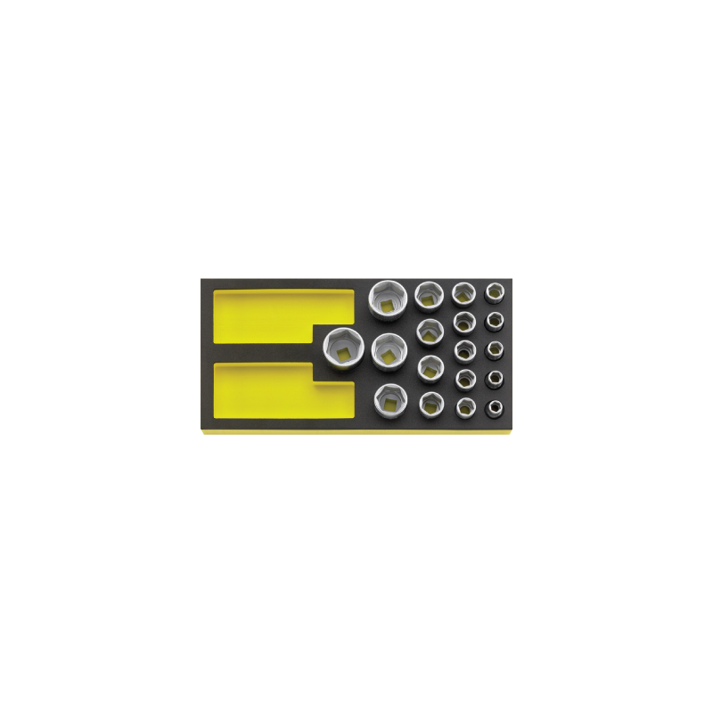 STAHLWILLE TCS 1/3 Tray System with Sockets nº 52 1850 g