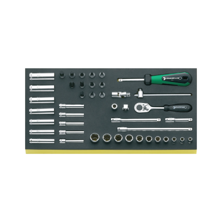 STAHLWILLE TCS 1/3 Tray System with Sockets 1045 g