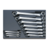 STAHLWILLE Tool 3/3 Tray System with Double Ended Ring Spanners nº 20 (10 un.)