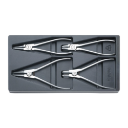 STAHLWILLE Tool 1/3 Tray System with Circlip Pliers (7 un.)
