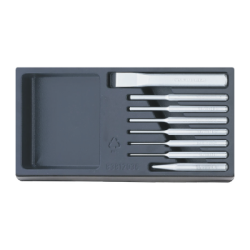 STAHLWILLE Tool 1/3 Tray System with Chisels and Punches nº 52 (8 un.)