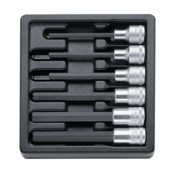STAHLWILLE Tool 1/6 Tray System with INHEX Sockets (6 un.)