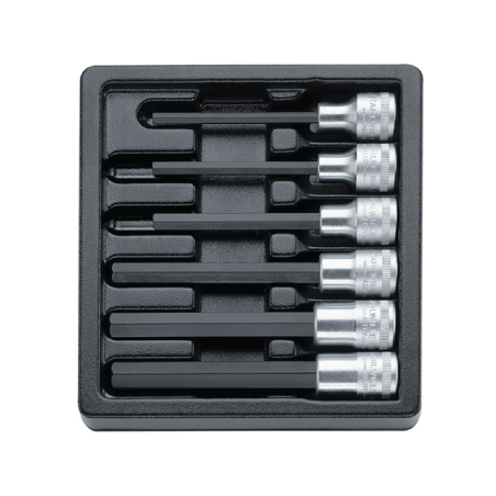 STAHLWILLE Tool 1/6 Tray System with INHEX Sockets (6 un.)