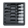STAHLWILLE Tool 1/6 Tray System with INHEX Sockets (6 un.)