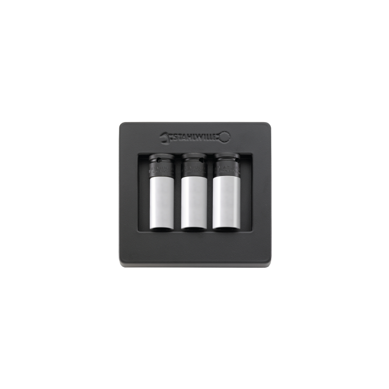 STAHLWILLE Tool 1/6 Empty Tray for 3 Wheel Nut Sockets 55 g