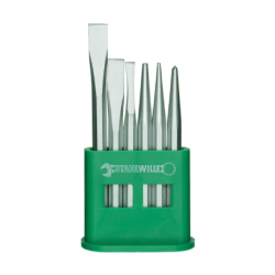 STAHLWILLE Chisels, Pins and Punches Set in Textile Bag (6 un.)