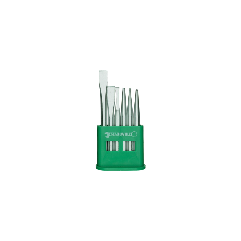 STAHLWILLE Chisels, Pins and Punches Set in Textile Bag (6 un.)