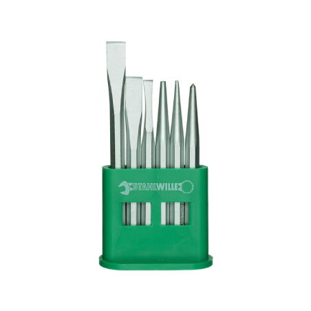 STAHLWILLE Chisels, Pins and Punches Set in Textile Bag (6 un.)