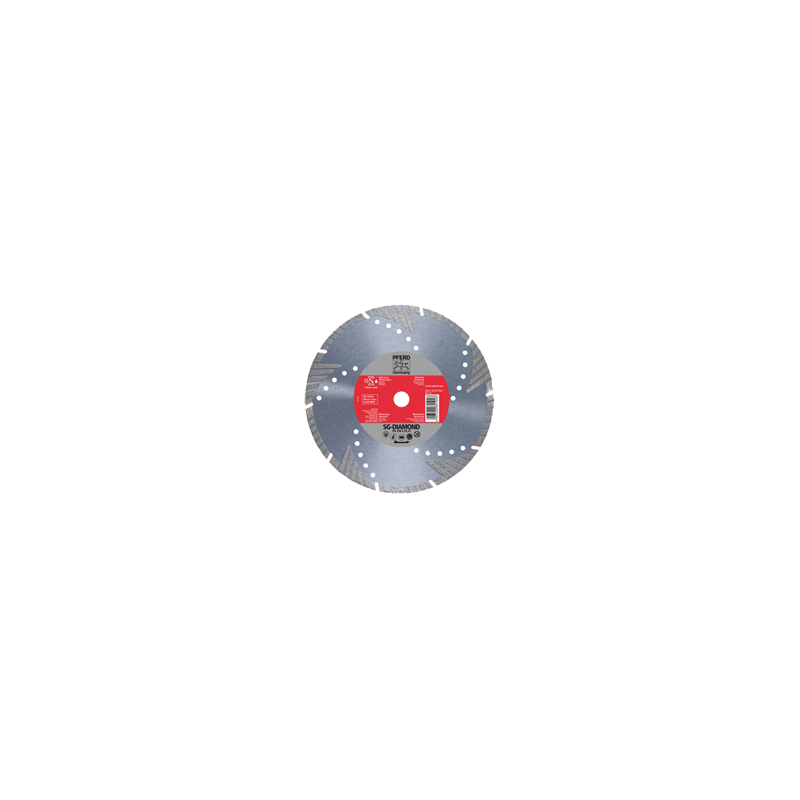 PFERD Diamond Cut-Off Wheels Performance Line SG Abrasive Materials Type DG 178 X 2,5 X 22,23 SG PFERD Diamond Cut-Off Wheels Performance Line SG Abrasive Materials Type DG 178 X 2,5 X 22,23 SG