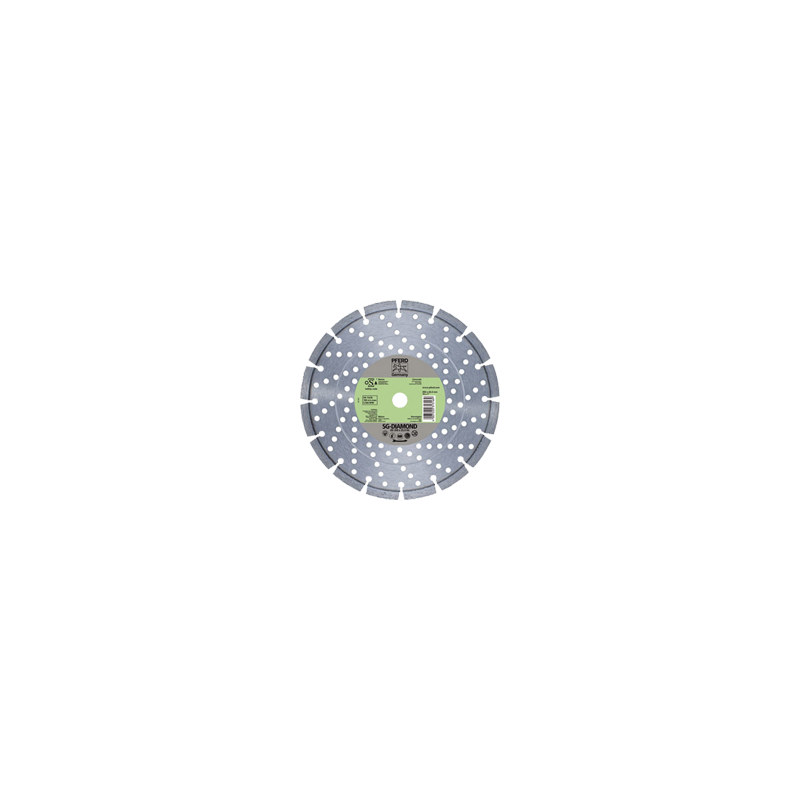 PFERD Diamond Cut-Off Wheels For The Construction Industry Segmented Type For Fast Cutting DS SG Type DS 125 X 2,4 X 22,23 SG PFERD Diamond Cut-Off Wheels For The Construction Industry Segmented Type For Fast Cutting DS SG Type DS 125 X 2,4 X 22,23 SG