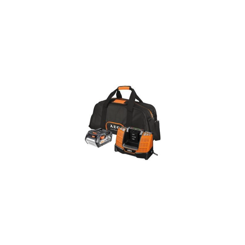 AEG 18V 4.0 Ah PROLITHIUM-ION™ Battery with Charger in a Bag