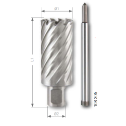 RUKO Crown Drill Bit HSS-TiAlN - Depth Of Cut 55,00 mm (Ø52,00mm)