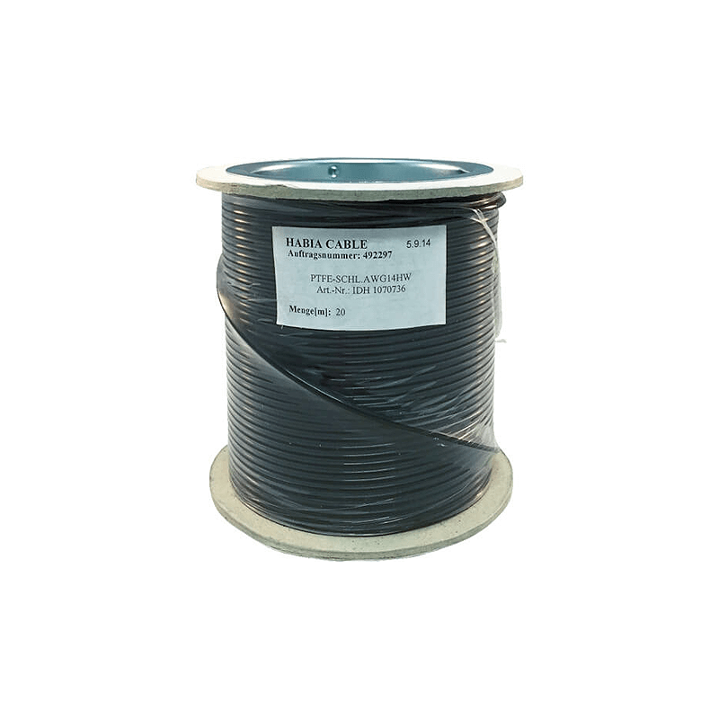 TUBO PTFE NEGRO 1,7 X 0,4 ( 20 MTS.)-