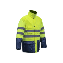 PARKA ALTA VISIBILIDADE 3 EM 1 BICOLOR
