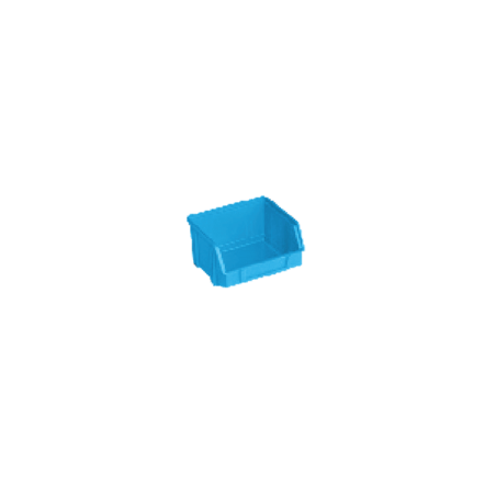 CAIXA STOCK PLASTICO MOD.0 -AZUL