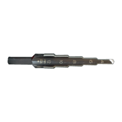 IRWIN Stepped Conical Bit 2M with 5 Holes (4 mm - 12 mm), increase every 2 mm