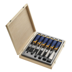 IRWIN KIT 6 Chisels Wooden Box MS750