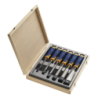 Estuche de 6 Formones Caja de Madera MS750 IRWIN