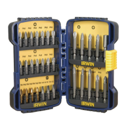 IRWIN Large Bit Sets Serie SCB + Nut Set + Double Ends + Bit Holder