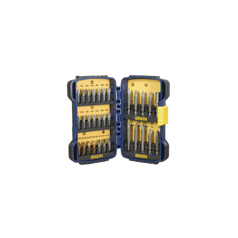 IRWIN Large Bit Sets Serie SCB + Nut Set + Double Ends + Bit Holder