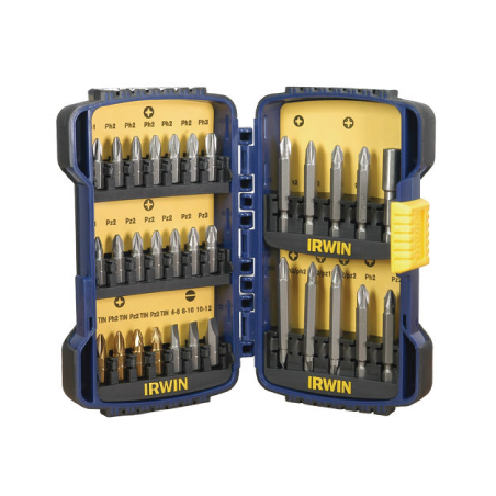 IRWIN Large Bit Sets Serie SCB + Nut Set + Double Ends + Bit Holder