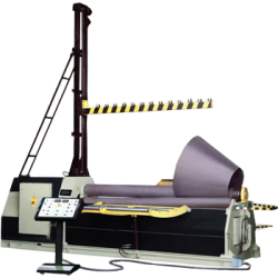CALANDRA HIDRÁULICA 4 ROLOS CNC
