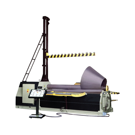 CALANDRA HIDRÁULICA 4 ROLOS CNC