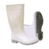 Botas em Poliéster e PVC S4 Aço SRA nº 37 Branca CHEMITOOL SAFETY