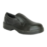 SAPATO PRETO EM LORICA BIQUEIRA AÇO S2