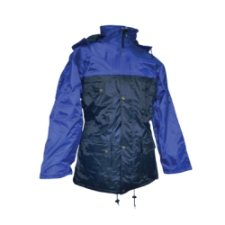 PARKA BICOLOR NYLON REVESTIDO A PVC
