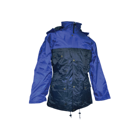PARKA BICOLOR NYLON REVESTIDO A PVC