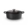 Cocotte Oval 35cm Preto Mate - Evolution