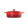 Cast Iron Risotto Pot 30cm Cerise