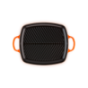Shallow Rectangular Grill 30cm Volcanic