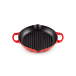 Grelha Redonda Alta 25cm Cereja