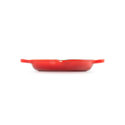 Grelha Redonda Alta 25cm Cereja