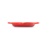Cast Iron Deep Round Grill 25cm Cerise