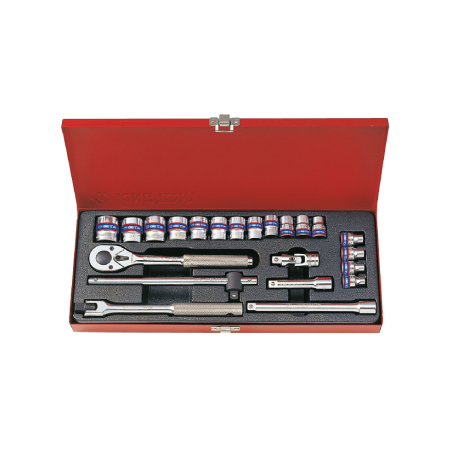 KING TONY 3/8' Socket Set 20 (un.) 3023MR