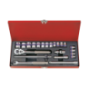 KING TONY 3/8' Socket Set 20 (un.) 3023MR